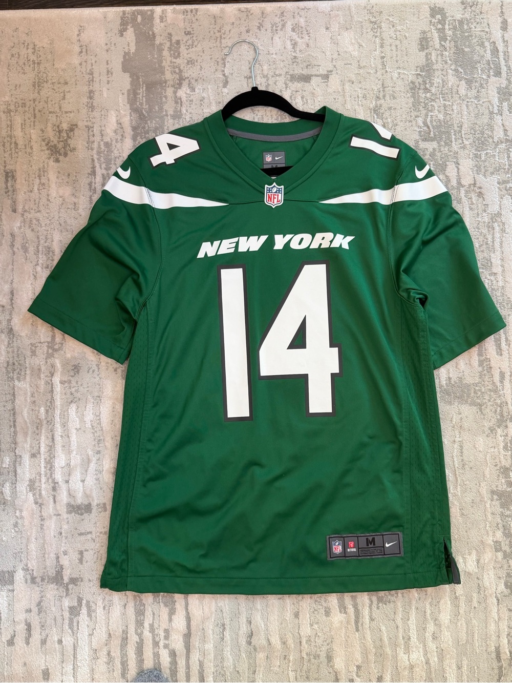 Nike New York jets Green #14 sam darnold Men's Football Jersey